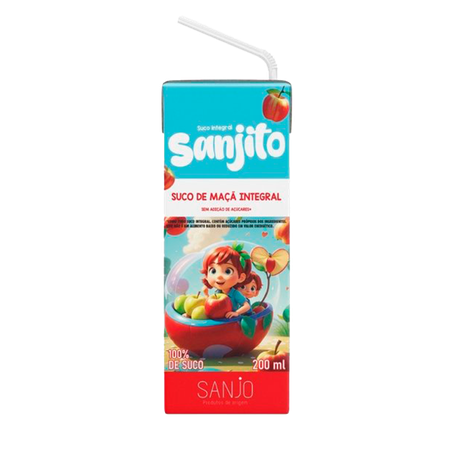 SUCO SANJITO INTEGRAL 200ML MACA
