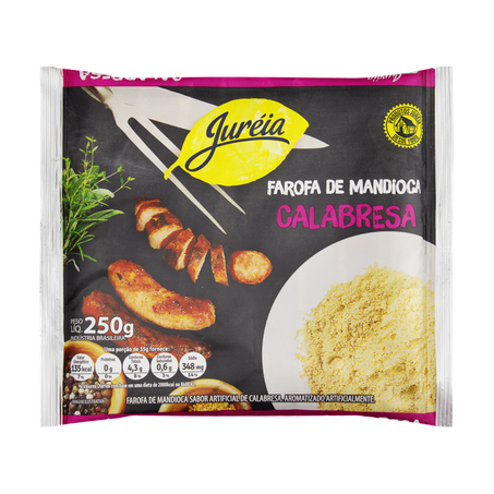 FAROFA MANDIOCA JUREIA 250G CALABRESA 