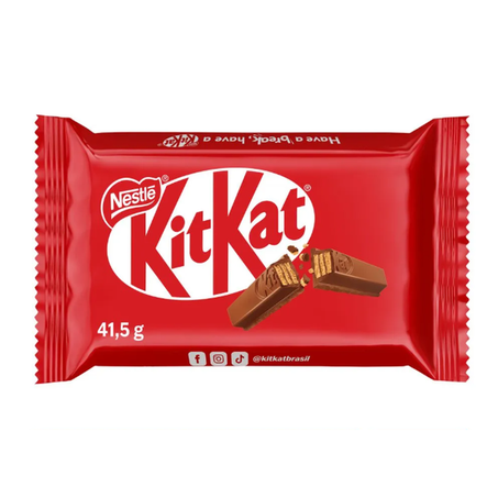 Chocolate kit kat chocolate preto pacote 41,5g