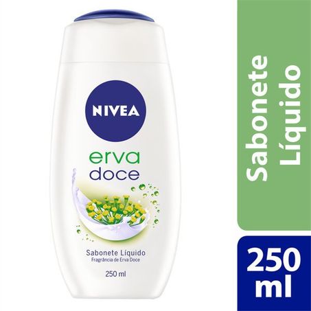Sabonete liquido nivea erva doce 250ml