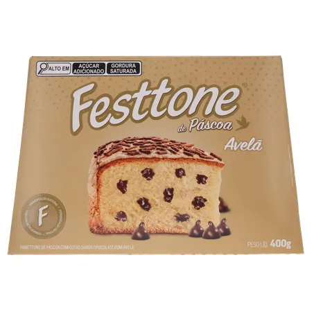 Colomba Festtone Especial Avelã 400G