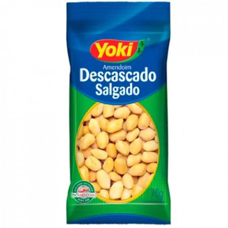 Amendoim salgado e descascado yoki 70g