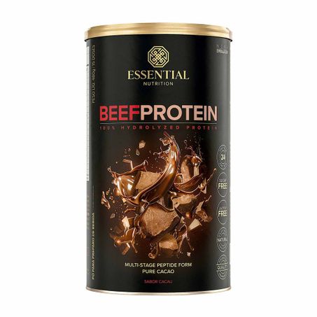 SUPLEMENTO BEEF PROTEIN ESSENTIAL CACAU 480G