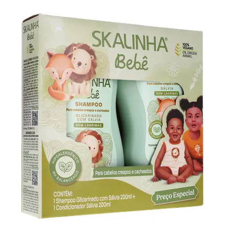 Kit shampoo + cond skalinha salvia 200ml 360-33