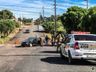 VÍDEO: Colisão deixa motociclista ferido em São Miguel do Oeste