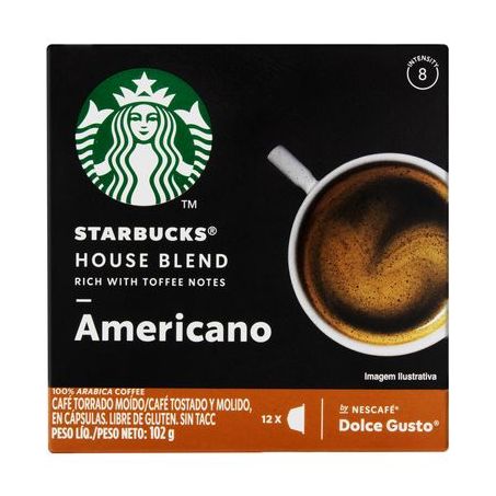 CAFE STARBUCKS CAP.102GR HOUSE BLEND AM