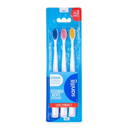 Escova dental essencial sanifill l3p2