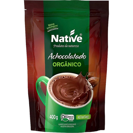 Achocolatado Native 400g - Orgânico - Pouch