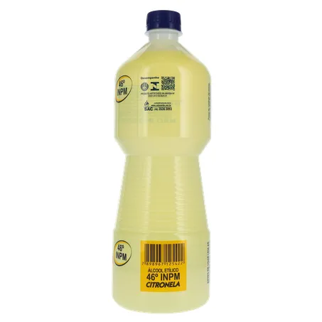 Álcool Super Vale 46 Inpm Citronela 1l 360-9