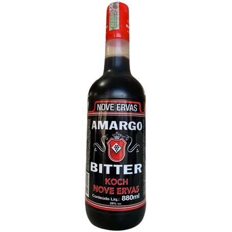Bitter koch nove ervas plastico 900ml un