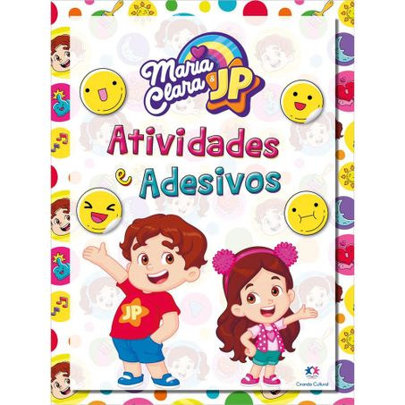 Livro Maria Clara Jp Adesivos Atividades