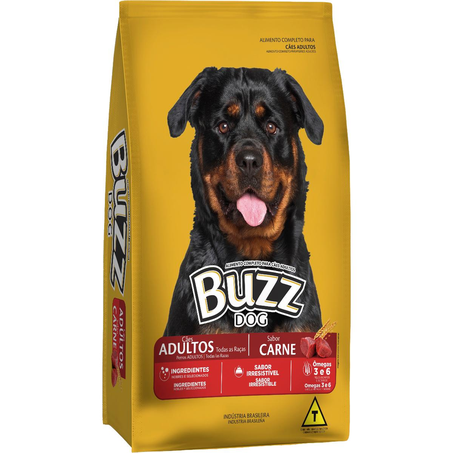 Ração Buzz 18Kg - Adulto - Carne
