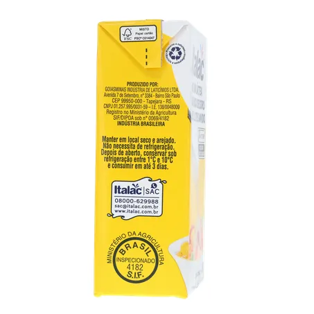 Mistura láctea condensada Italac soro de leite 395g
 360-28
