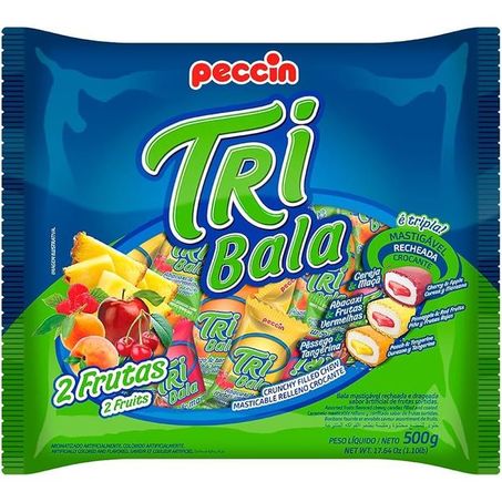 BALA 500G FRUTAS SORTIDAS TRIBALA