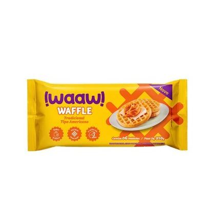 Waffle waaw tradicional forno de minas 210g