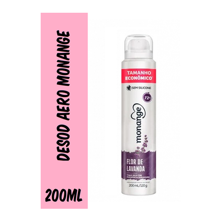 DESOD AERO MONANGE FLOR LAVANDA 200ML
