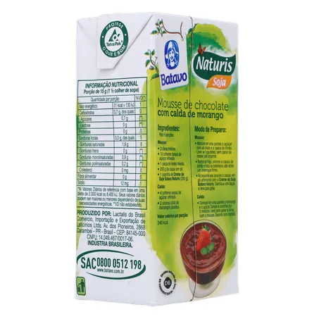 Creme de Soja Batavo Naturis Caixa 200gr 360-13
