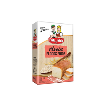 AVEIA FRITZ E FRIDA FLOCOS FINOS 170G
