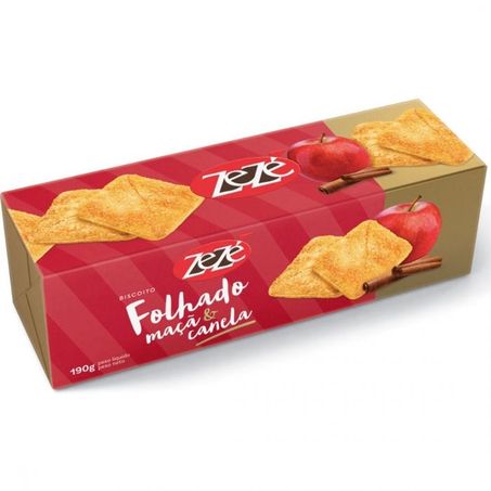 Bisc zeze folhado maca canela 190g