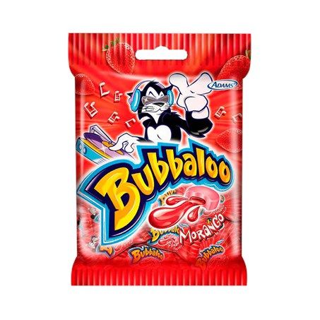 Chiclete Bubaloo Morango C/10