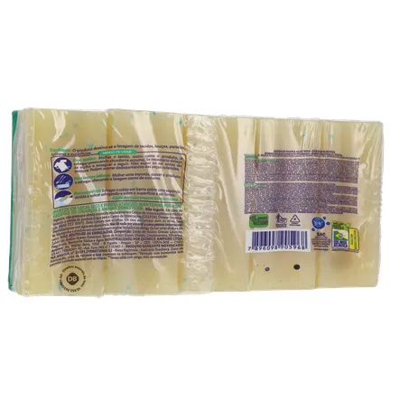 Sabão em Barra Glicerinado Ypê Aloe Vera Toque de Maciez Pacote com 5un - 900gr 360-16
