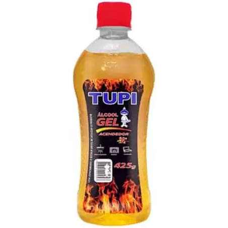 Alcool gel acendedor de fogo 425g 80º inpm tupi