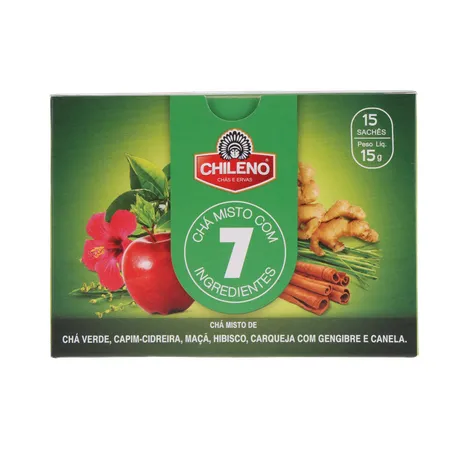 Cha chileno misto 7 ingredientes 15g