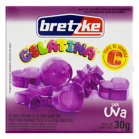 GELATINA BRETZKE UVA 30G