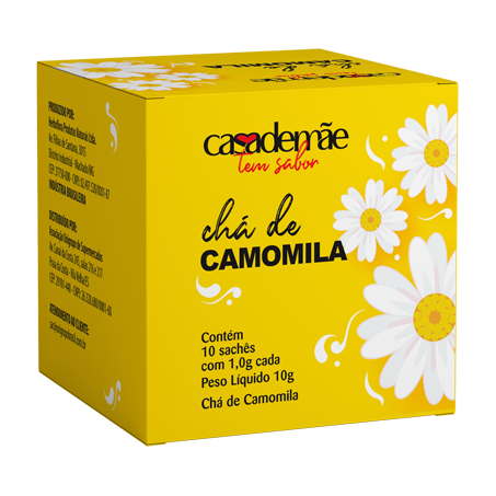 Chá casa de mãe camomila c/10 10g