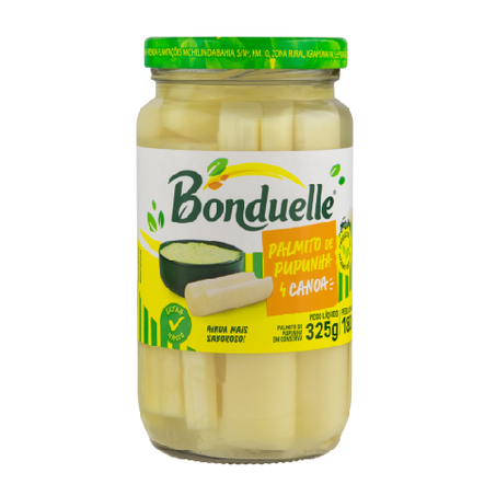 Palmito Pupunha Bonduelle Canoa 325g