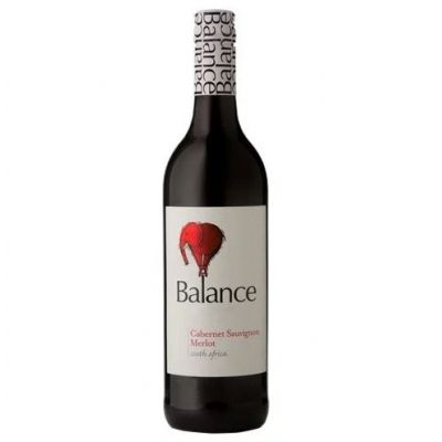 Vinho tinto caberne merlot balance 750ml