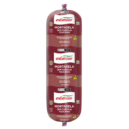 Mortadela Excelsior Tubo Inteiro Sem Toucinho Aprox. 3,1kg a Un