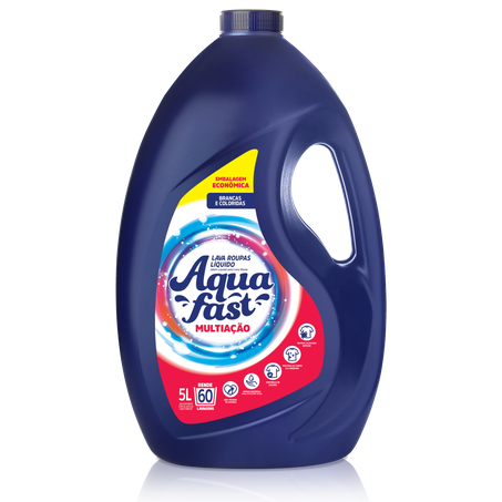 Lava roupa aquafast multiacao 5l
