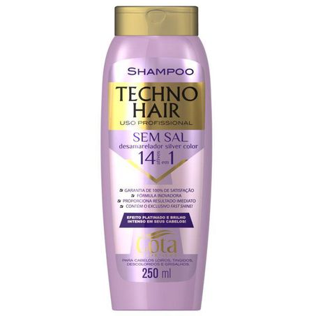 Shampoo gota dourada techno hair 250ml