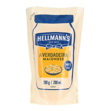 MAIONESE HELLMANNS SACHET 200G