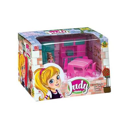Brinquedo Samba Toys Judy C/Boneca Home Cozinha