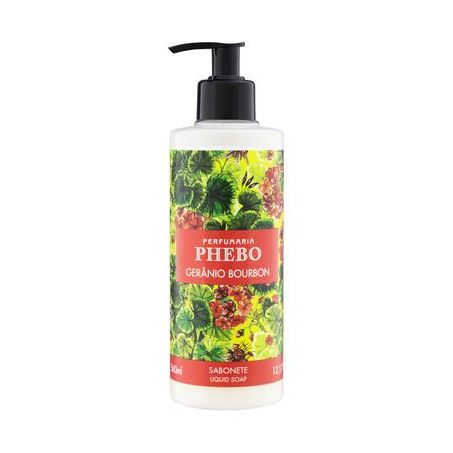 SABONETE LIQUIDO  PHEBO 360ML GERANIO BOURBON