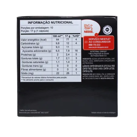 Cápsula Nescafé Dolce Gusto Cappuccino Netflix 10un 170g 
  360-1