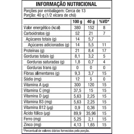 Granola Proteica Cacau e Banana RC SoulPro 500 g – Vitao 360-1