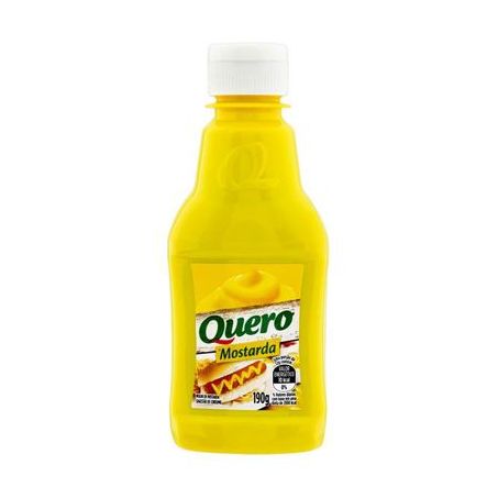 Mostarda Amarela Quero Squeeze 190gr