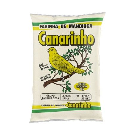 Farinha de Mandioca Canarinho 1kg