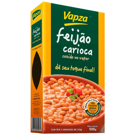 FEIJAO VAPZA CO VAPOR CARIOCA 500G
