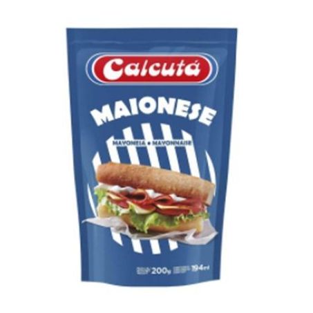 Maionese Calcuta 200g Sache Tradicional