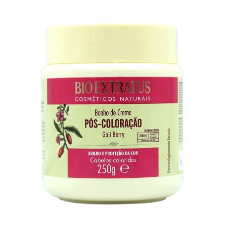 BANHO DE CREME BIO EXTRATUS POS COLORACAO 250 G   