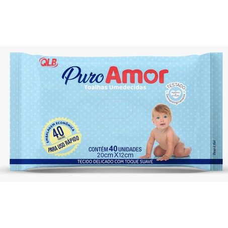 LENCO UMED.BABY PURO AMOR C/40