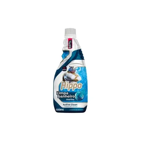 LIMP.BANHEIRO HIPPO 500ML PODER/BRILHO REFIL