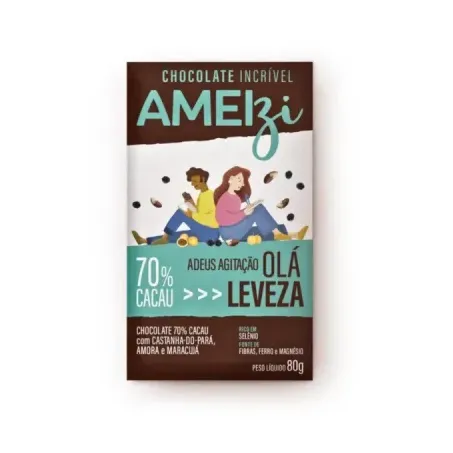 CHOCOLATE OLA LEVEZA 80G - AMEIZI