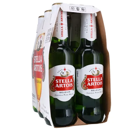 Stella Artois Cerveja Lager 330Ml Long Neck Unidade 360-25
