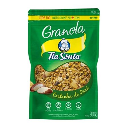 GRANOLA TIA SONIA 200G CASTANHA DO PARA
