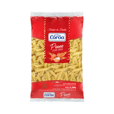 Massa coroa penne 500g